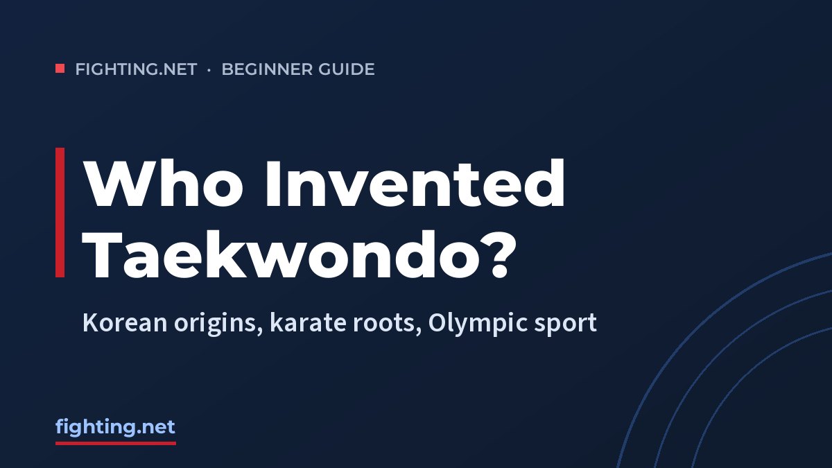 Title card: Who invented taekwondo? Its Korean origins and karate roots